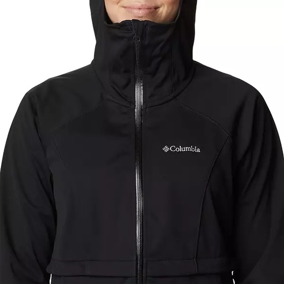 NWT Columbia Women's Canyon Meadow Softshell Jacket Ladies Size Medium Black - Picture 5 of 6